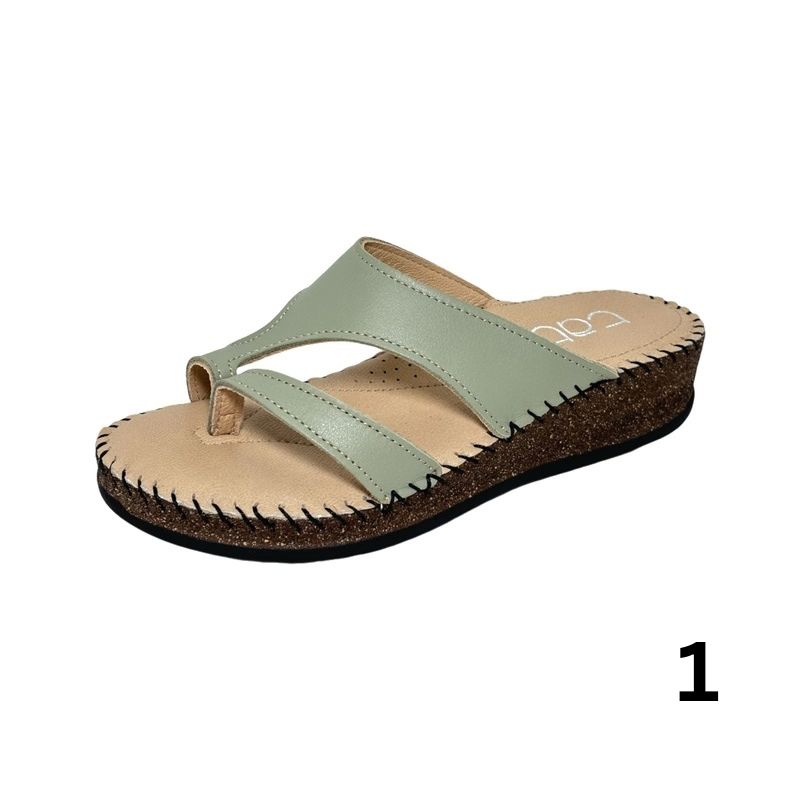 de-2040-gynaikeia-pantofla-toe-post (1) DE 2040 – Γυναικεία Παντόφλα Toe-Post - Image 1